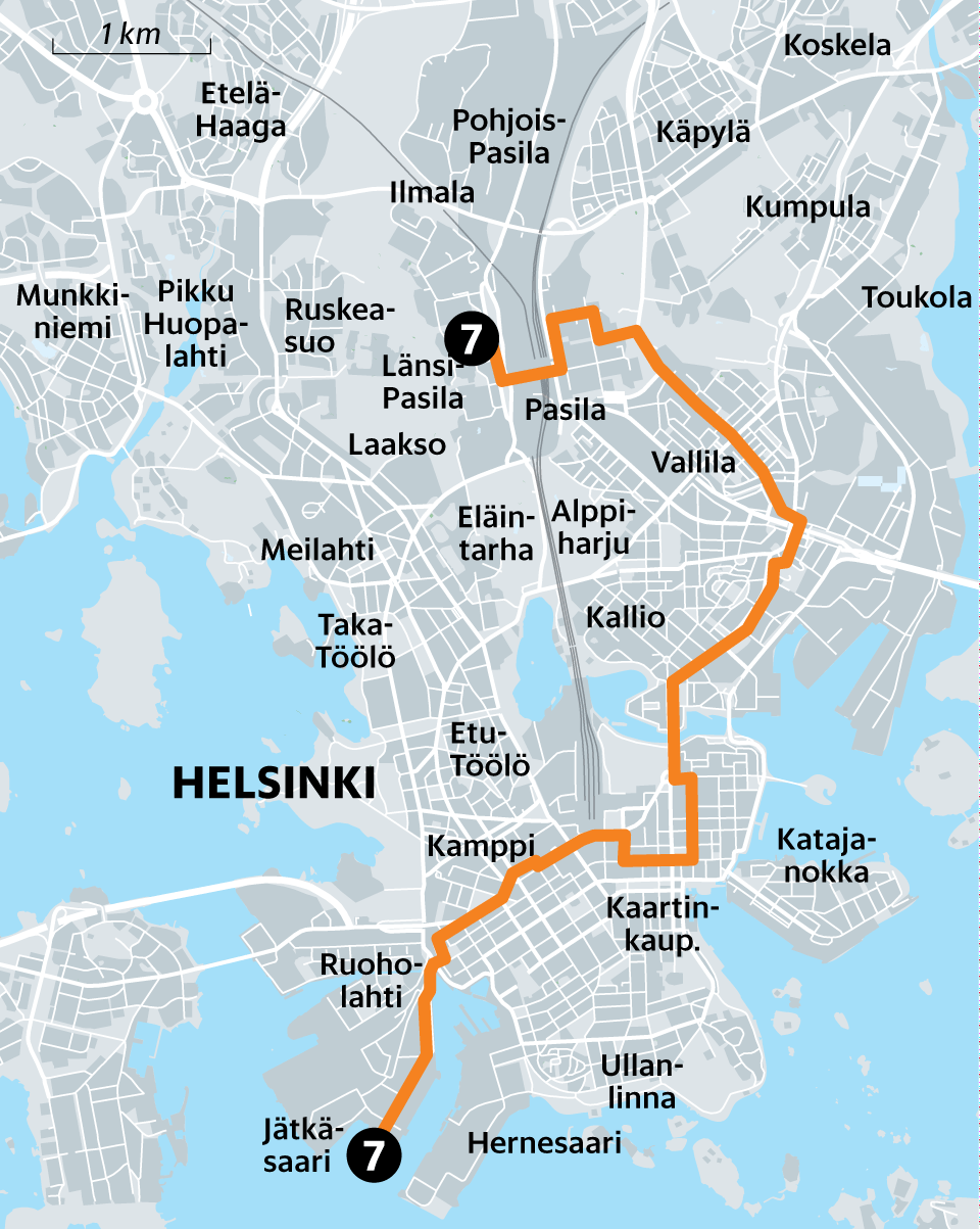 95-vuotias ”kolmosen lenkki” katoaa, kun Helsingin ratikkalinjat  maanantaina mullistuvat – nautimme legendaarisesta kyydistä vielä yhden  loppukesän illan - Kaupunki 