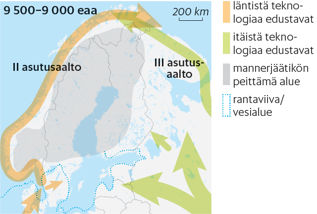 Ensimmäisillä suomalaisilla oli käytössään aikakautensa kehittynyttä  teknologiaa: näin Suomi asutettiin jääkauden jälkeen - Tiede 